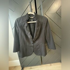 White House black market short blazer.
